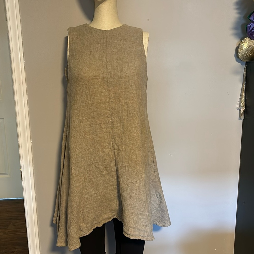 Beige Zara Dress